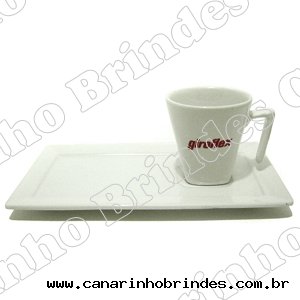 Xícara Café com Pires Longo - 1067