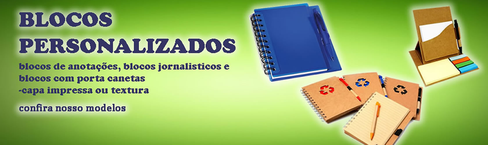 Blocos de Anotaes Personalizados