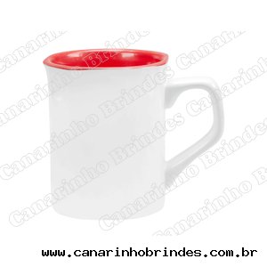 Caneca Ceramica Retangular Personalizada  295ml