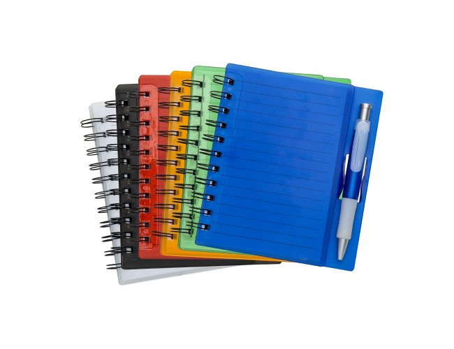 Bloco de Anotaes c/ Capa de Pvc - 1301