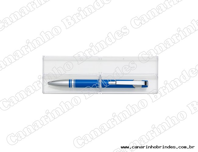 Caneta Semi Metal com Tubo 436