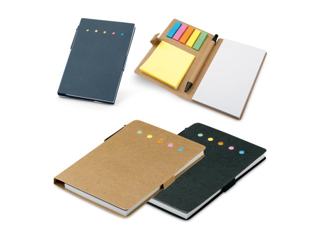 Bloco com post it e caneta Personalizado
