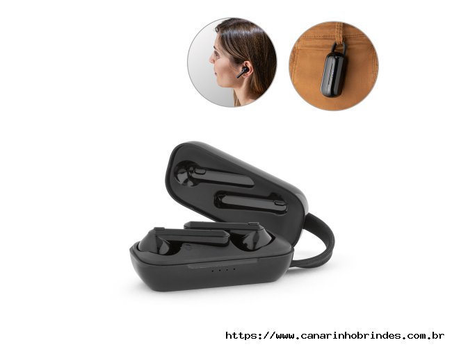 Fones de ouvido wireless personalizado