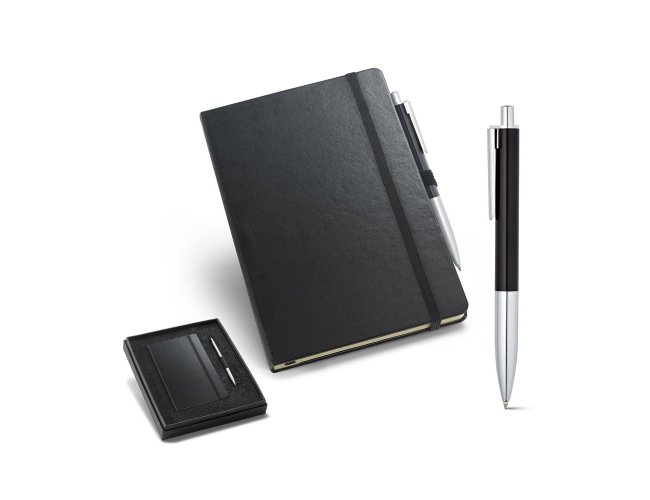 Kit de caderno A5 e esferogrfica Personalizada
