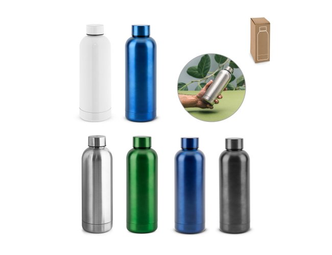 Squeeze em ao inox Personalizada