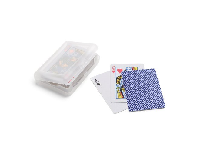 Baralho de 54 cartas  em papel kraft personalizado