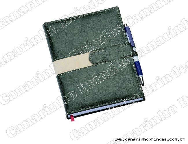 Agenda Diria 2023 com Fecho e Suporte pra Caneta