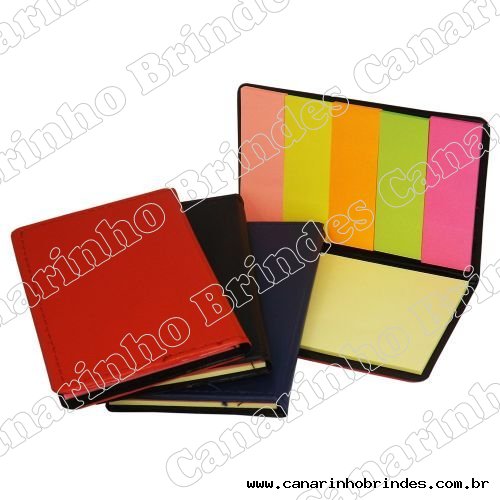 Bloco de Anotaes c/ Post-it Colorido - 1352