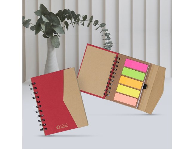 Caderno Ecolgico com Autoadesivos personalizado