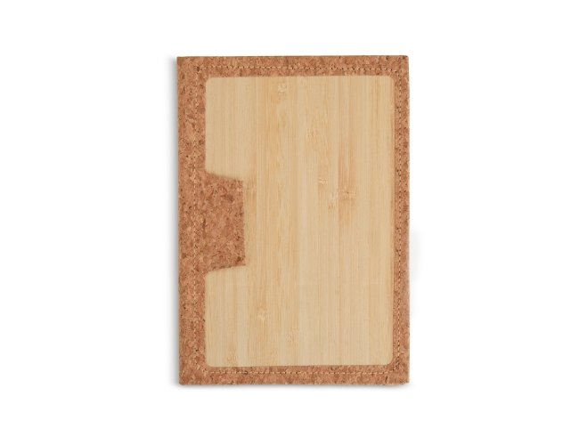 Caderneta em Bambu Personalizada