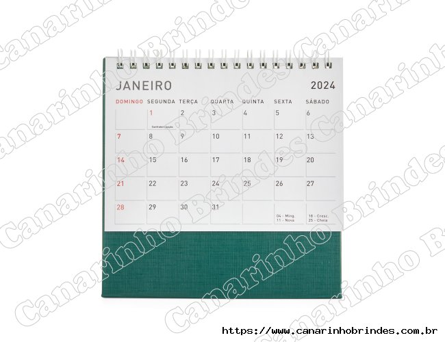 Calendrio de Mesa 2024 Personalizado