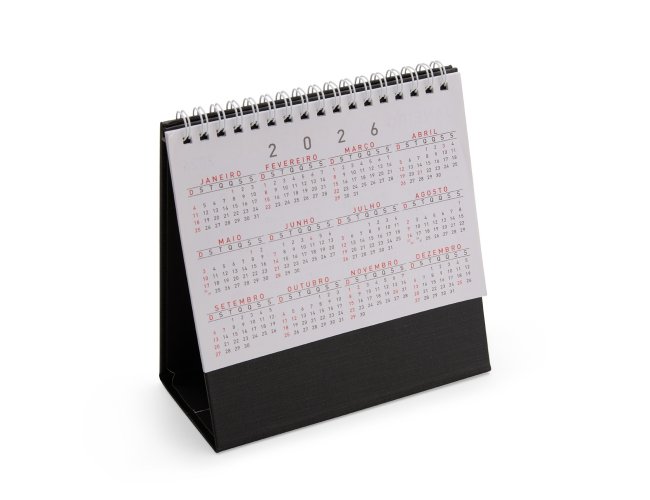 Calendário de Mesa 2026 Personalizado