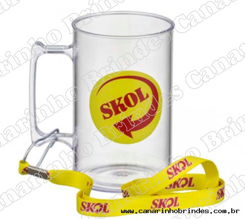 Caneca Chopp 500ml Cordo Trava Pra - 1081