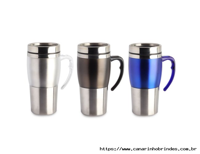 Caneca em ao inox de 400ml Personalizada