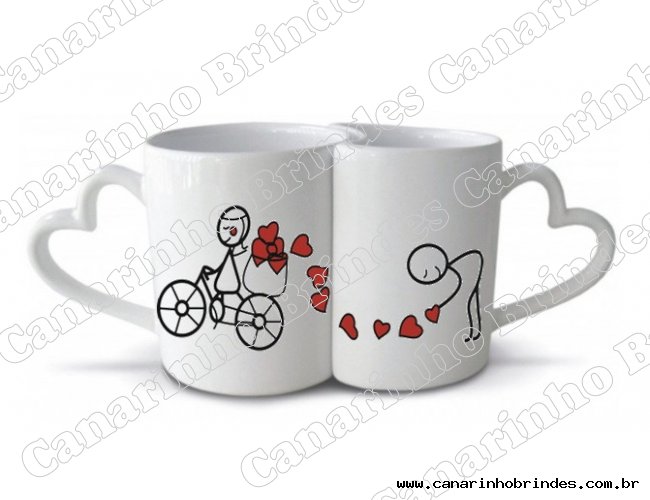 Caneca Corao Dupla - 1070