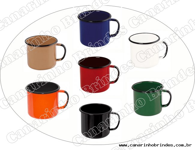 Caneca Esmaltada 180ml - 1065