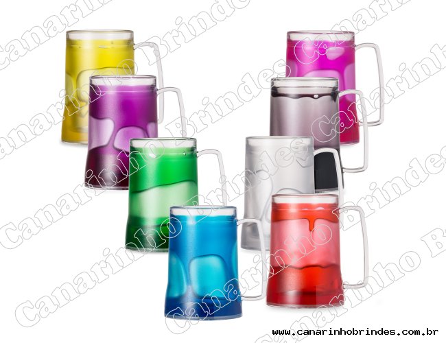 Caneca Acrlica 400ml c/ Gel - 1205