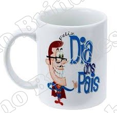 Caneca Porcelana 325 ml - 1001