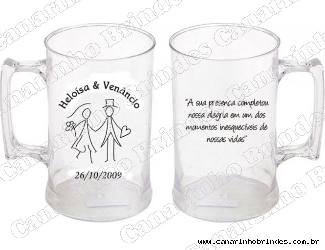 Caneca Chopp 350ml Personalizada - 1204