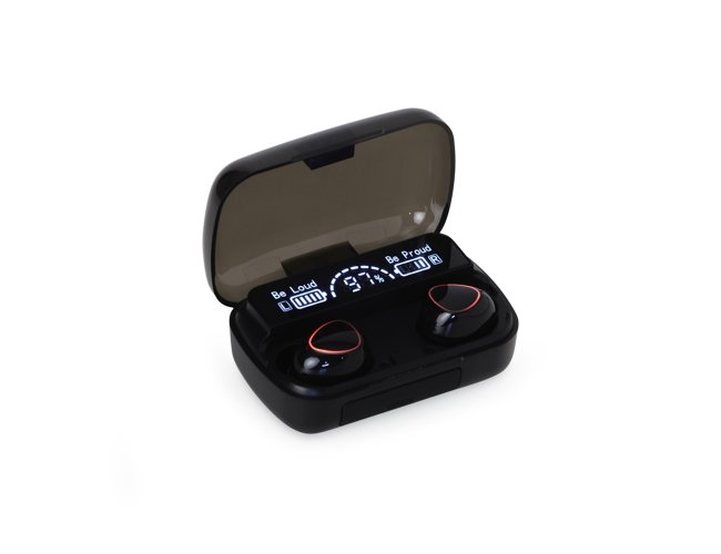 Fone de Ouvido Bluetooth com Case Carregador
