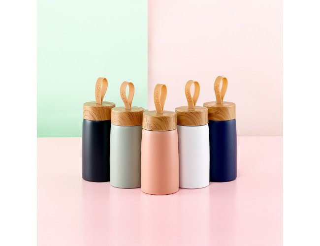 Garrafa Inox Parede Dupla 250ml personalizada