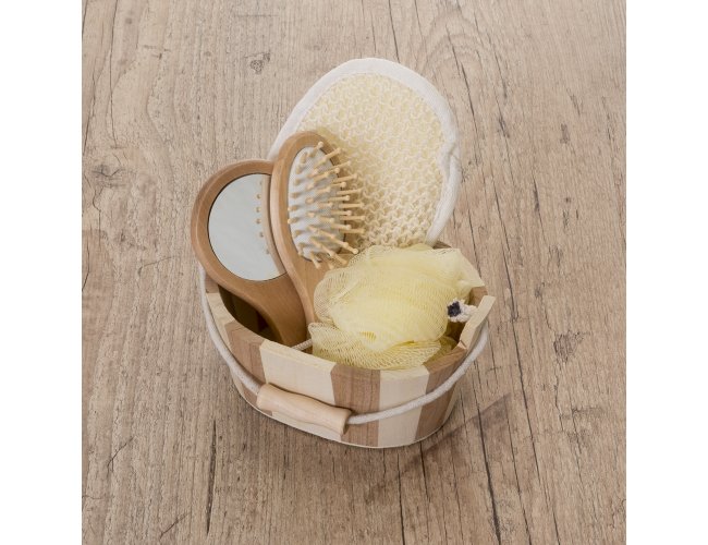 Kit Banho Ecolgico com 5 peas SPA 4322