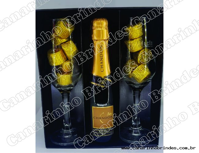 Kit chandon e chocolates