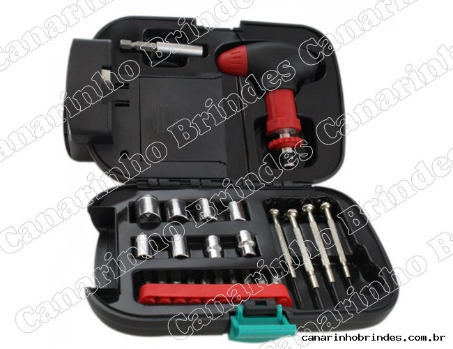 Kit Ferramenta 24 Peas com Lanterna 4708