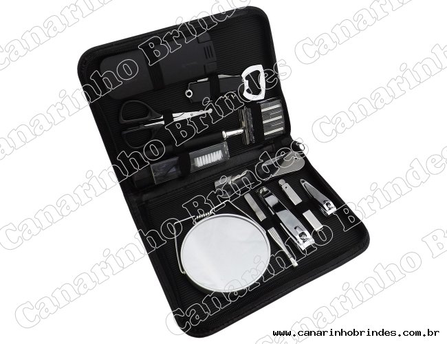 Kit Manicure 12 Peas Masculino 6502