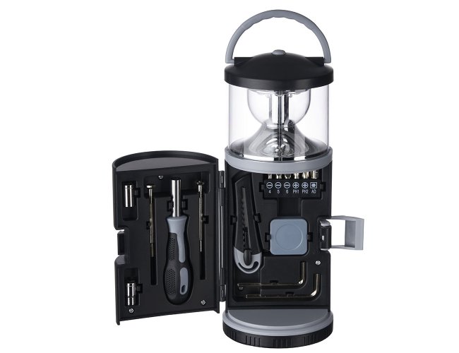 Lanterna com Kit Ferramenta Personalizado