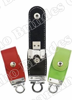 Pen Drive Couro Colorido 3016