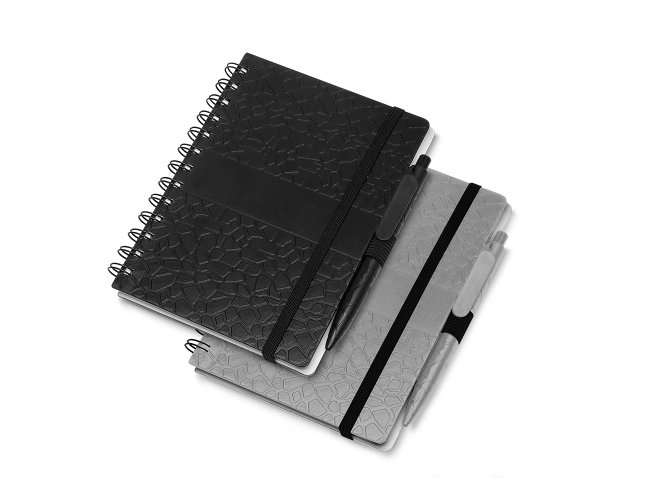 Caderno de anotaes em ABS reciclvel