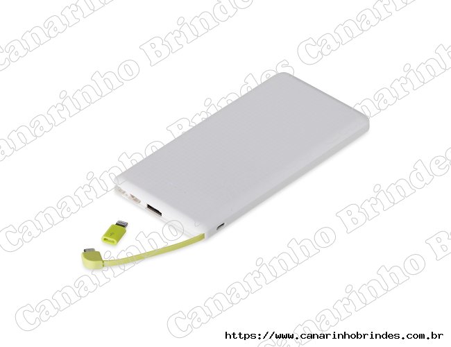 Power Bank 10.000mAh com Indicador LED Personalizado