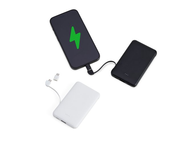 Power Bank Plstico 5.000mAh personalizado