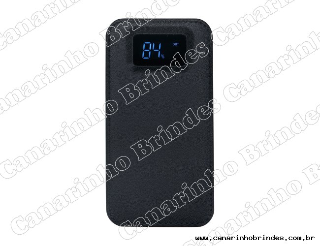 Power Bank Plstico com Visor Digital- 3851